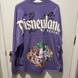 Purple Disneyland 100 year spirit jersey with Graphic Design